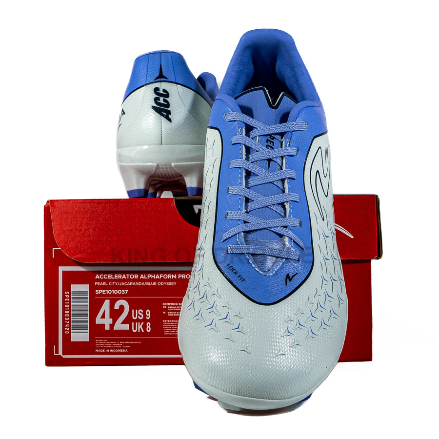 KING OF DRIBBLE Sepatu Bola Specs Accelerator Alphaform Pro FG 1010037 Original