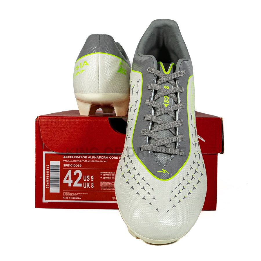 KING OF DRIBBLE Sepatu Bola Specs Accelerator Alphaform Core FG 1010039 Original