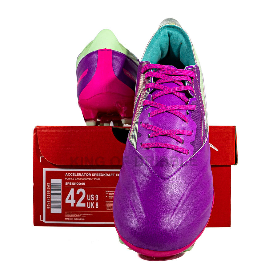 KING OF DRIBBLE Sepatu Bola Specs Accelerator Speedkraft Elite FG 1010049 Original