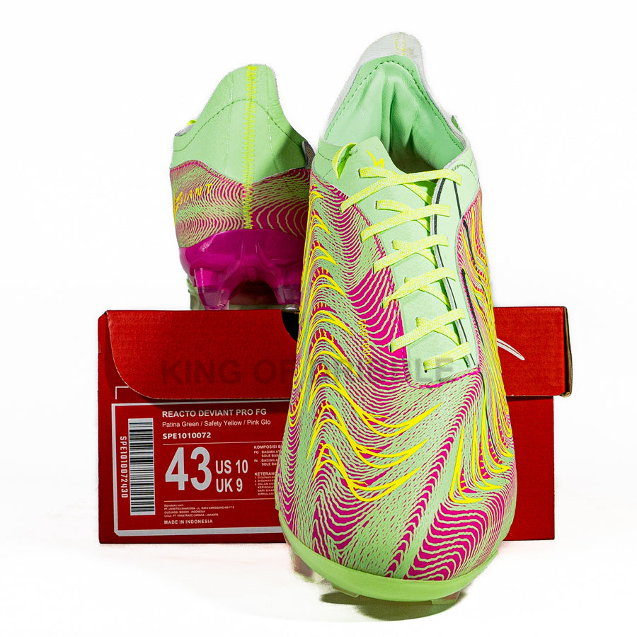 KING OF DRIBBLE Sepatu Bola Specs Reacto Deviant Pro FG 1010072 Original