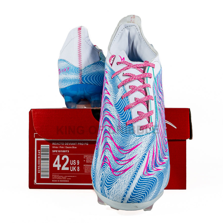 KING OF DRIBBLE Sepatu Bola Specs Reacto Deviant Pro FG 1010073 Original