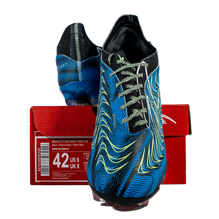 KING OF DRIBBLE Sepatu Bola Specs Reacto Deviant Pro FG 1010074 Original