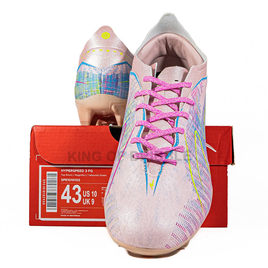 KING OF DRIBBLE Sepatu Bola Specs Hyperspeed 3 FG 1010102 Original