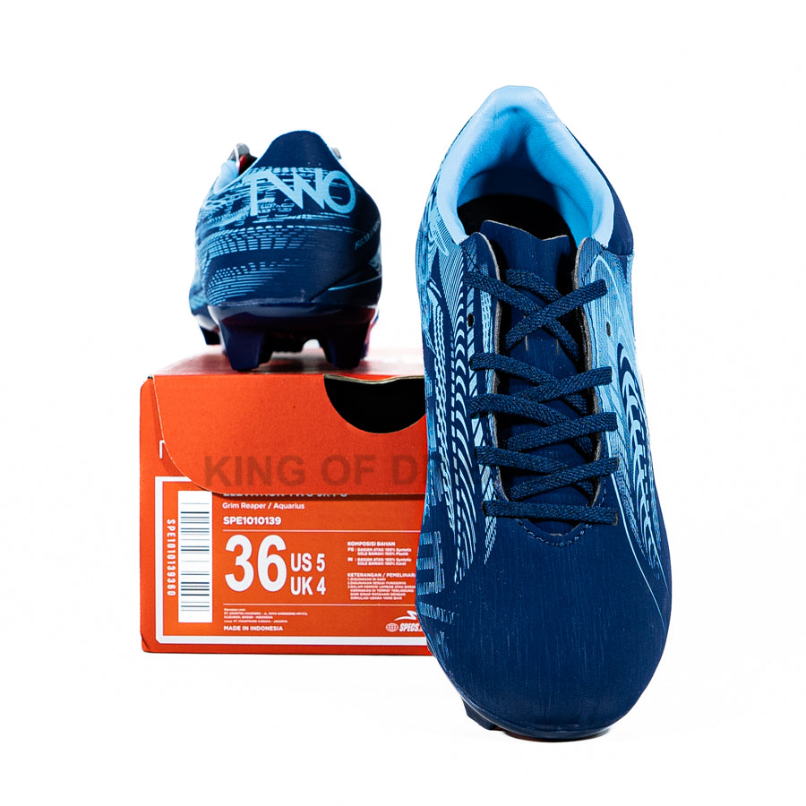 KING OF DRIBBLE Sepatu Bola Anak Specs Elevation Two JR FG 1010139 Original