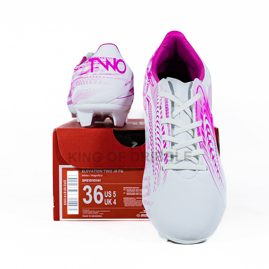 KING OF DRIBBLE Sepatu Bola Anak Specs Elevation Two JR FG 1010141 Original