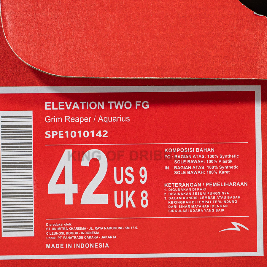 KING OF DRIBBLE Sepatu Bola Specs Elevation Two FG 1010142 Original
