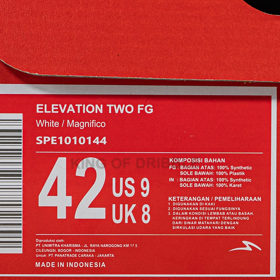 KING OF DRIBBLE Sepatu Bola Specs Elevation Two FG 1010144 Original