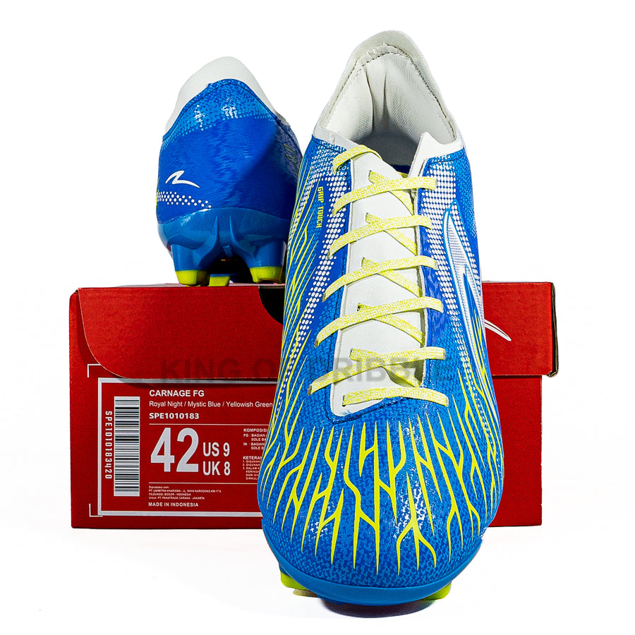 KING OF DRIBBLE Sepatu Bola Specs Carnage FG 1010183 Original
