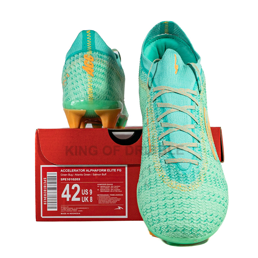 KING OF DRIBBLE Sepatu Bola Specs Acc Alphaform Elite FG 1010203 Original