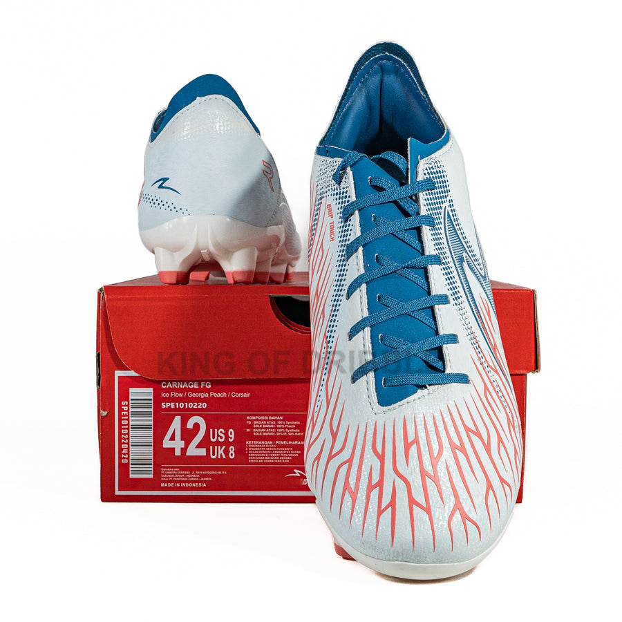KING OF DRIBBLE Sepatu Bola Specs Carnage FG 1010220 Original