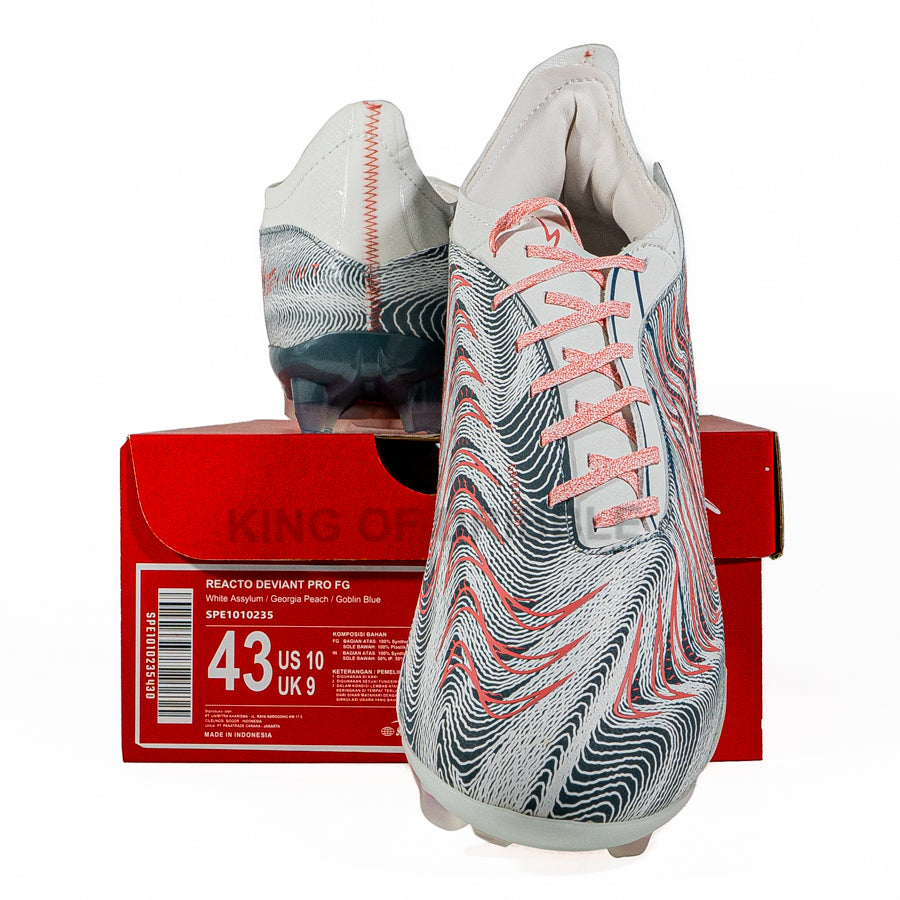 KING OF DRIBBLE Sepatu Bola Specs Reacto Deviant Pro FG 1010235 Original