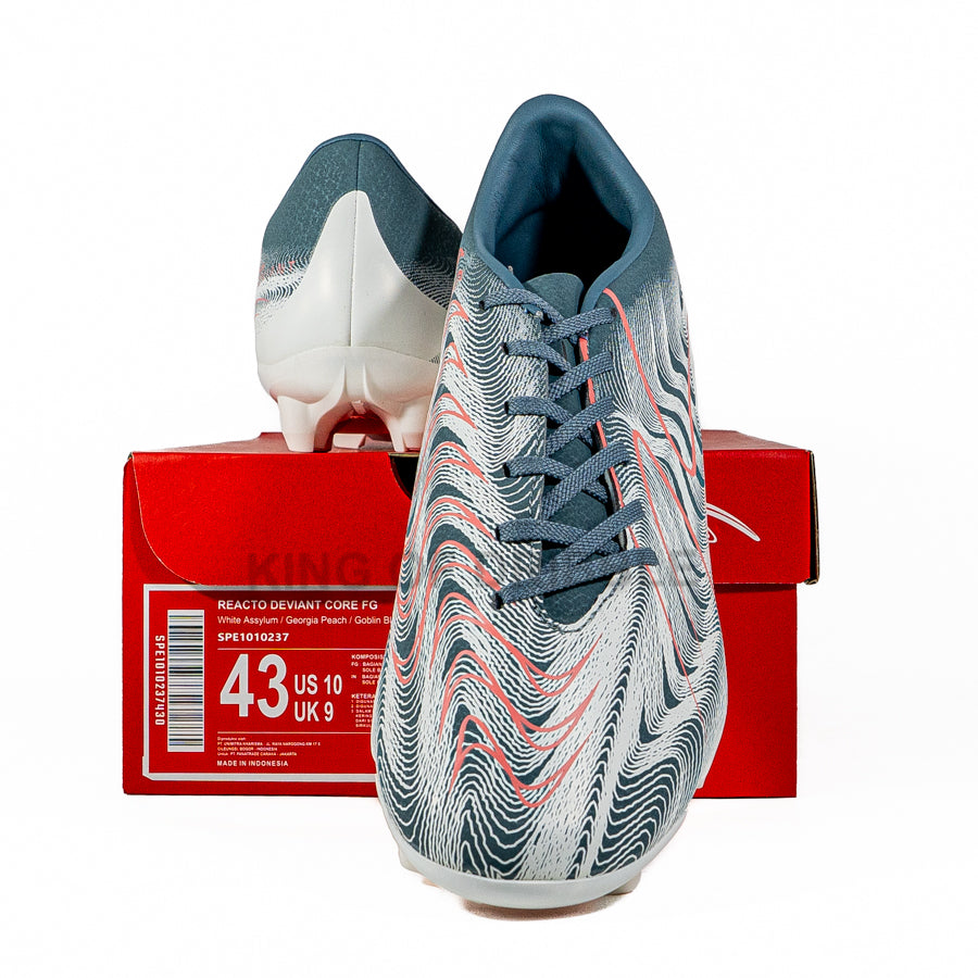 KING OF DRIBBLE Sepatu Bola Specs Reacto Deviant Core FG 1010237 Original