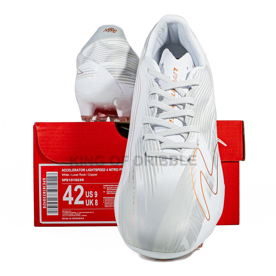 KING OF DRIBBLE Sepatu Bola Specs Accelerator Lightspeed 4 Nitro Pro FG 1010239 Original