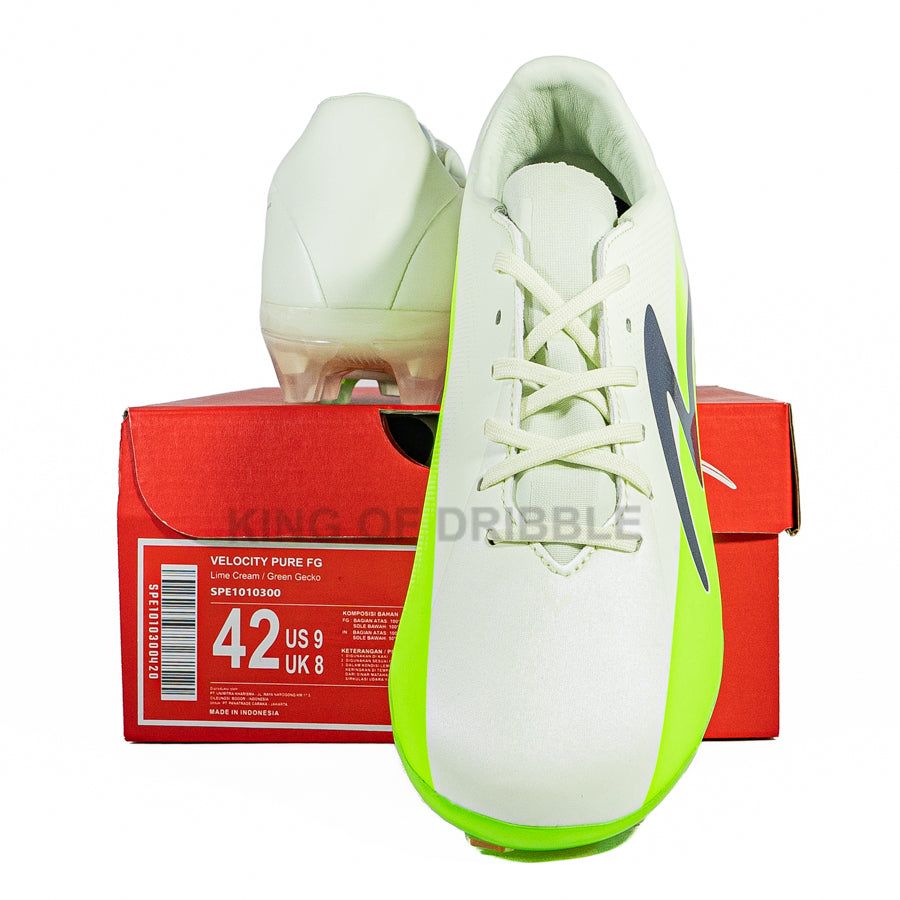 KING OF DRIBBLE Sepatu Bola Specs Velocity Pure FG 1010300 Original