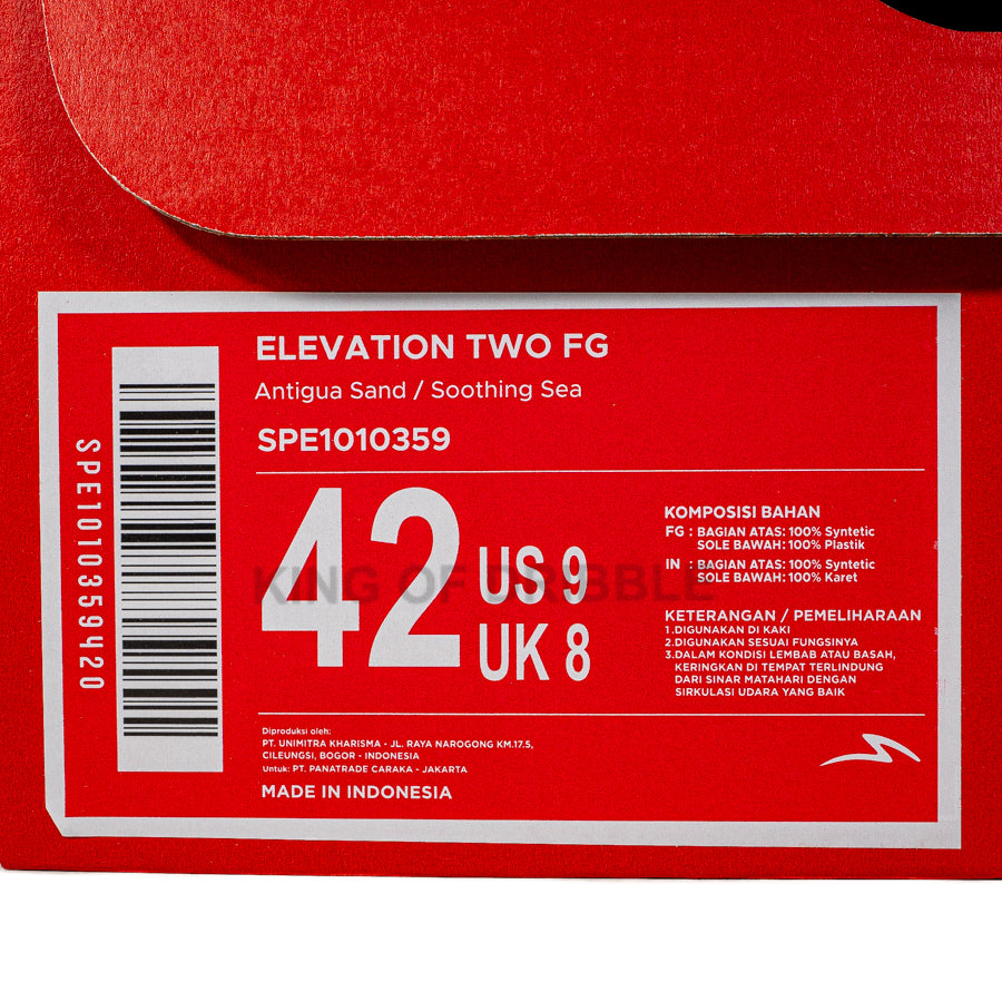 KING OF DRIBBLE Sepatu Bola Specs Elevation Two FG 1010359 Original