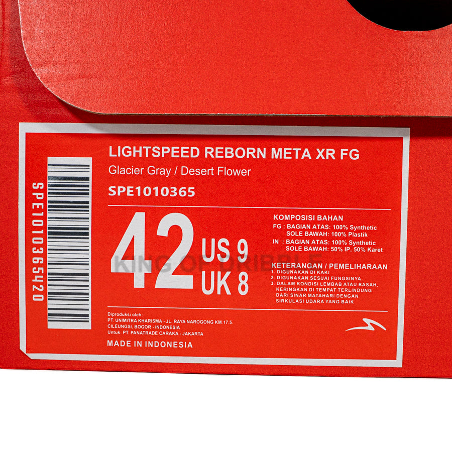 KING OF DRIBBLE Sepatu Bola Specs Lightspeed Reborn Meta XR FG 1010365 Original