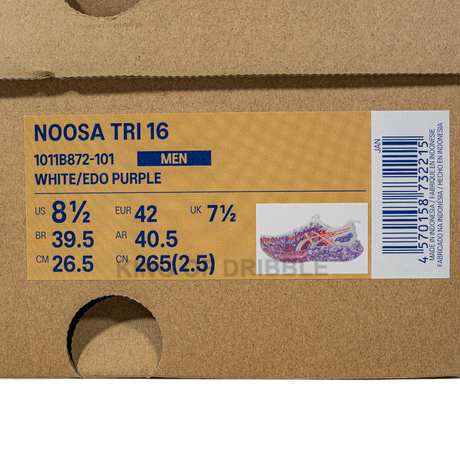 KING OF DRIBBLE Sepatu Running/Lari Asics Noosa Tri 16 1011B872-101 Original