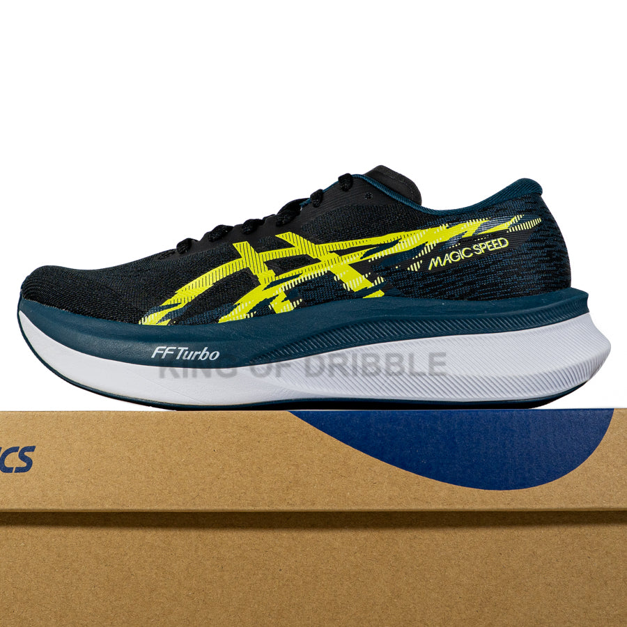 KING OF DRIBBLE Sepatu Running/Lari Asics Magic Speed 4 1011B875-001 Original
