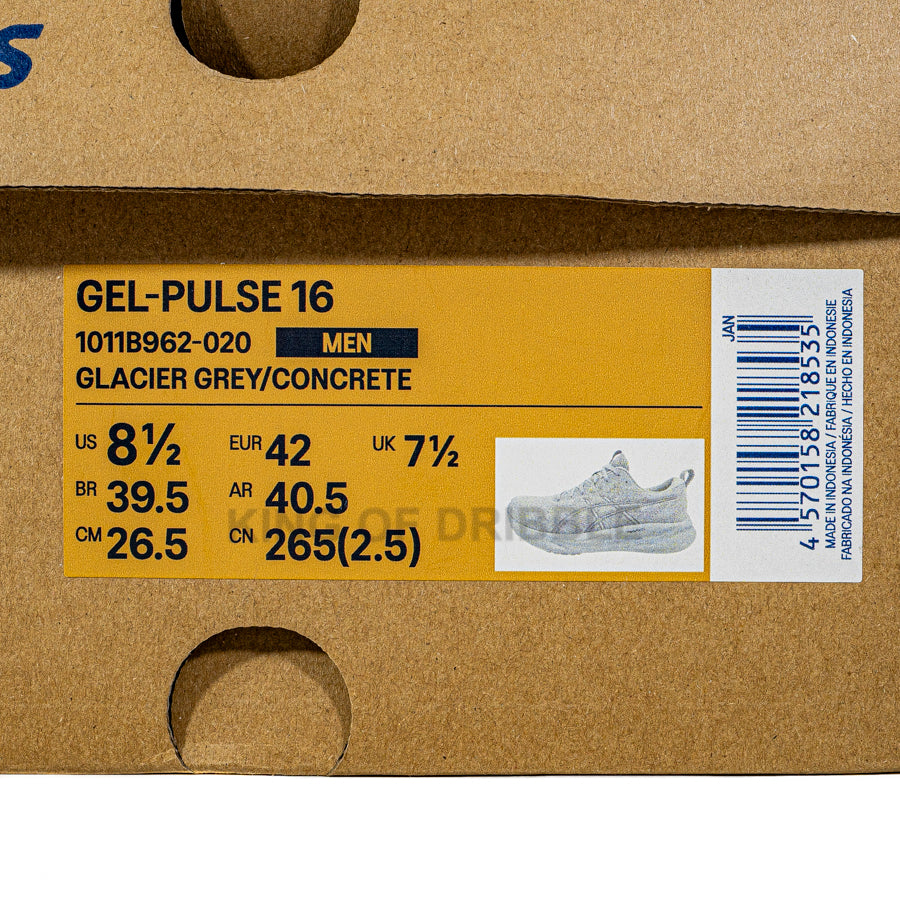 KING OF DRIBBLE Sepatu Running/Lari Asics Gel-Pulse 16 1011B962-020 Original