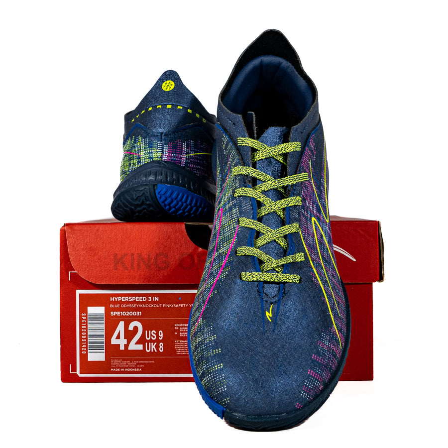 Sepatu Futsal Specs Hyperspeed 3 IN 1020031 Original BNIB