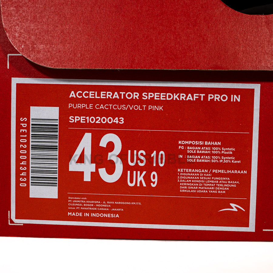 Sepatu Futsal Specs Accelerator Speedkraft Pro IN 1020043 Original BNIB