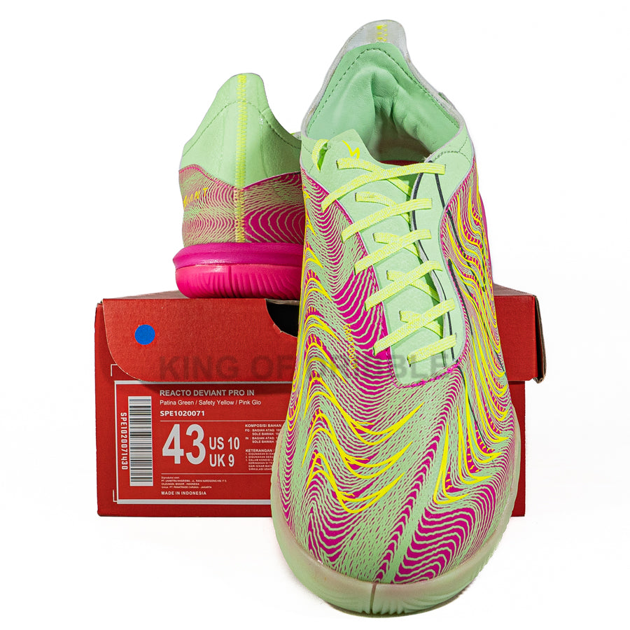 KING OF DRIBBLE Sepatu Futsal Specs Reacto Deviant Pro IN 1020071 Original
