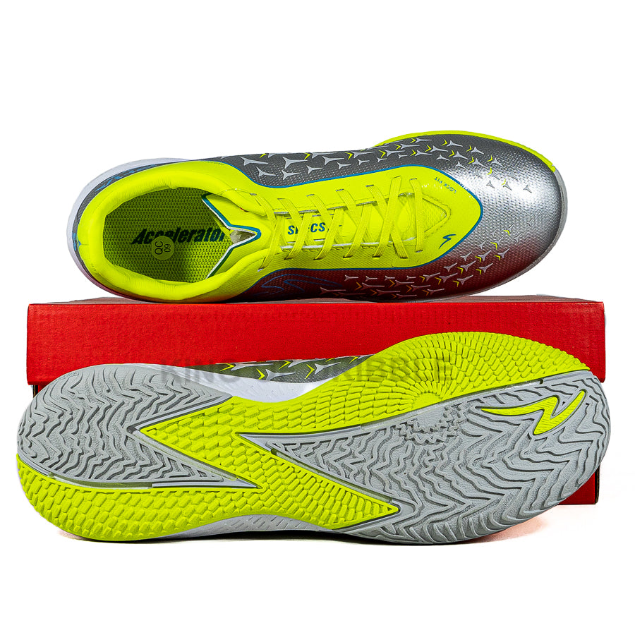 KING OF DRIBBLE Sepatu Futsal Specs Accelerator Alphaform Pro IN 1020147 Original