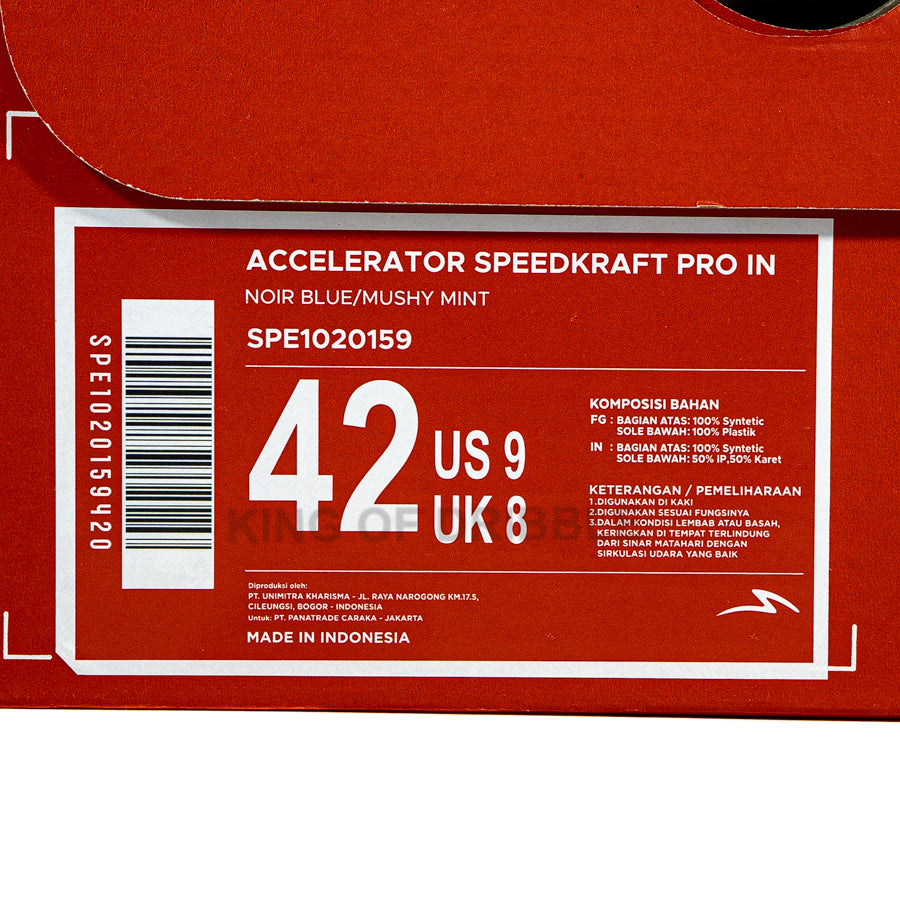 Sepatu Futsal Specs Accelerator Speedkraft Pro IN 1020159 Original BNIB