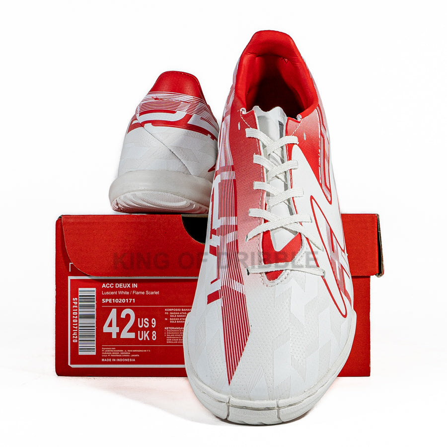 KING OF DRIBBLE Sepatu Futsal Specs Acc Deux IN 1020171 Original