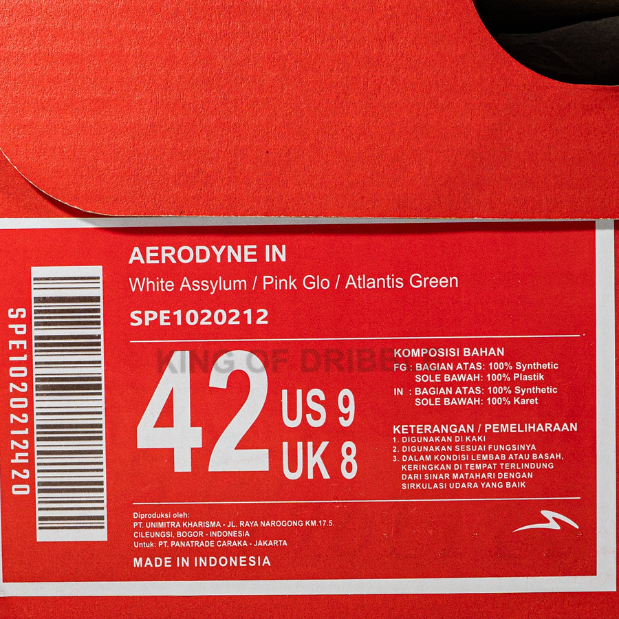 KING OF DRIBBLE Sepatu Futsal Specs Aerodyne IN 1020212 Original