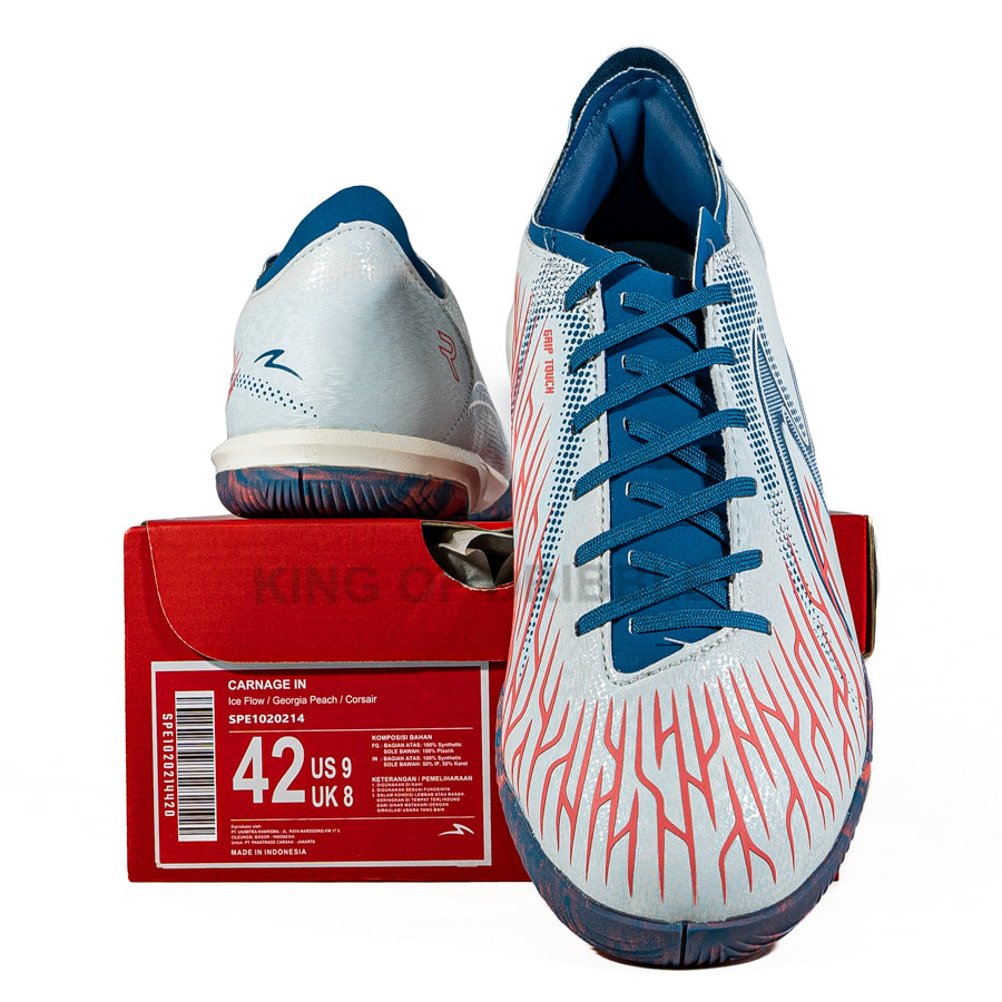 KING OF DRIBBLE Sepatu Futsal Specs Carnage IN 1020214 Original