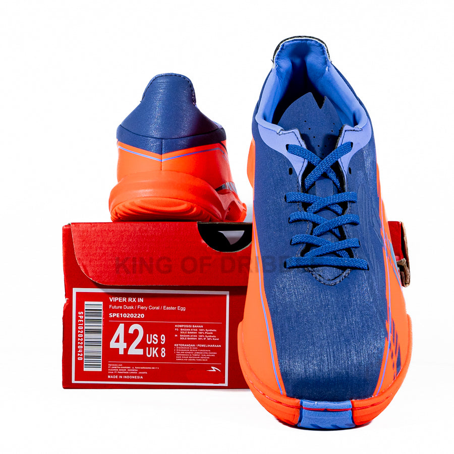 KING OF DRIBBLE Sepatu Futsal Specs Viper Rx IN 1020220 Original
