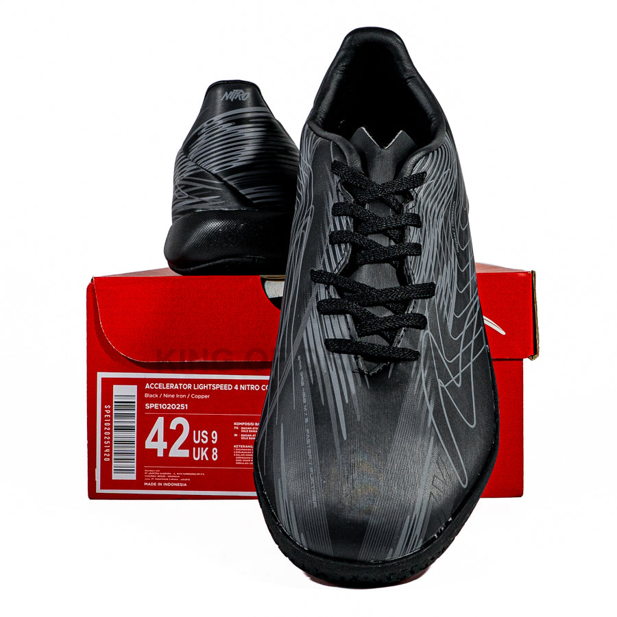 KING OF DRIBBLE Sepatu Futsal Specs Accelerator Lightspeed 4 Nitro Core IN 1020251 Original