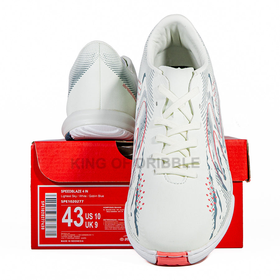 KING OF DRIBBLE Sepatu Futsal Specs Speedblaze 4 IN 1020277 Original