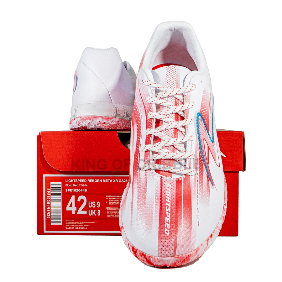 KING OF DRIBBLE Sepatu Futsal Specs Lightspeed Reborn Meta XR GA25 IN 1020446 Original