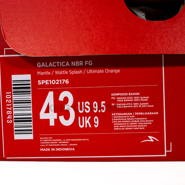KING OF DRIBBLE Sepatu Bola Specs Galactica Nbr FG 102176 Original
