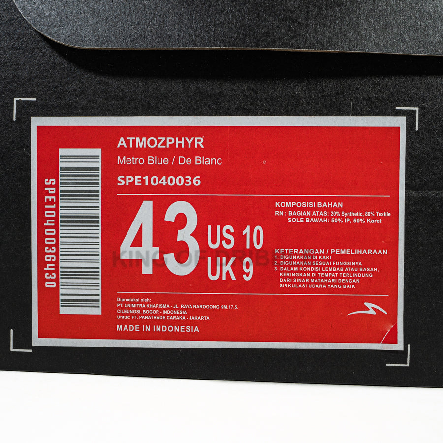 KING OF DRIBBLE Sepatu Running/Lari Specs Atmozphyr 1040036 Original