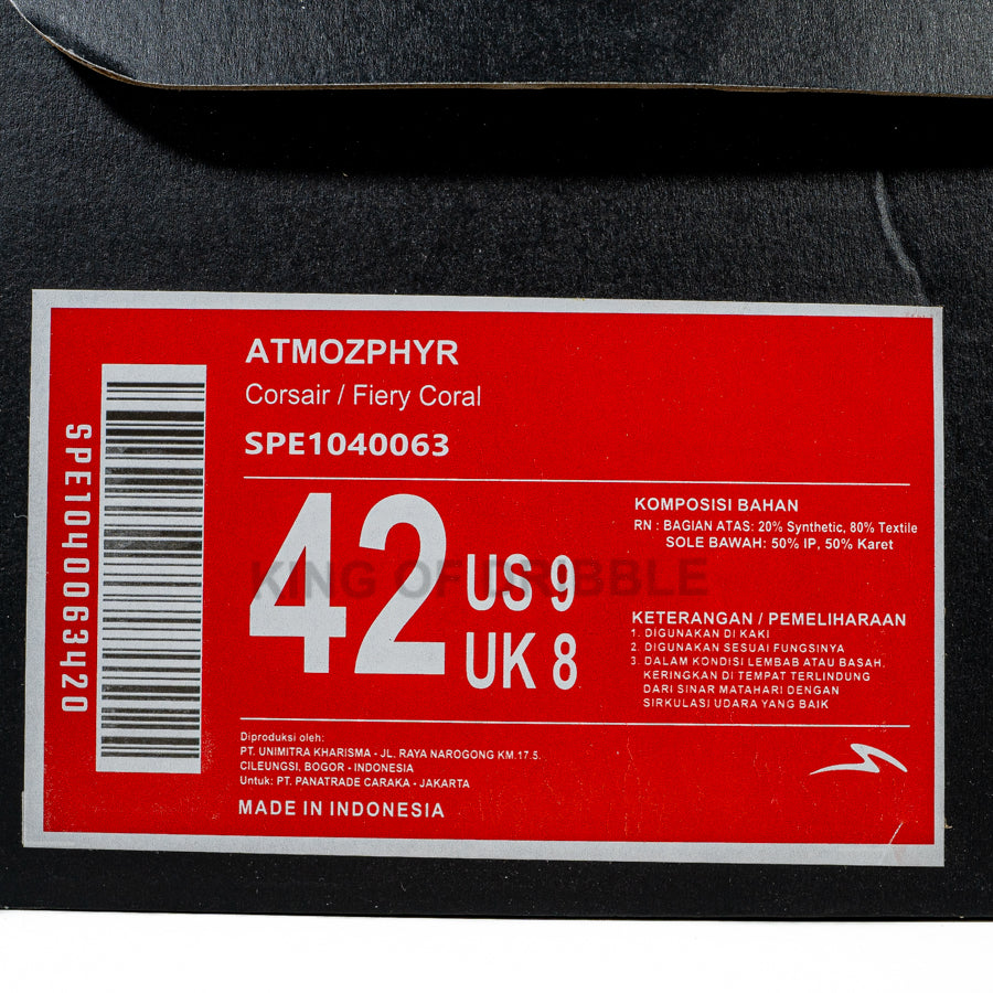 KING OF DRIBBLE Sepatu Running/Lari Specs Atmozphyr 1040063 Original