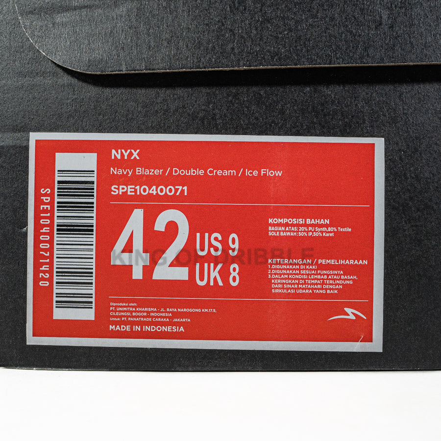 KING OF DRIBBLE Sepatu Running/Lari Specs Nyx 1040071 Original