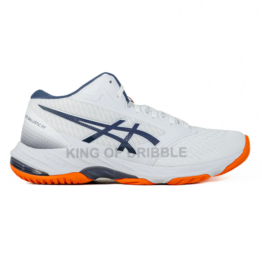KING OF DRIBBLE Sepatu Volley Asics Netburner Ballistic FF MT 1051A074-105 Original