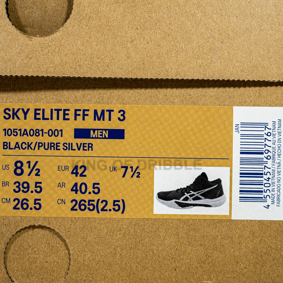 KING OF DRIBBLE Sepatu Volley Asics Sky Elite FF MT 3 1051A081-001 Original