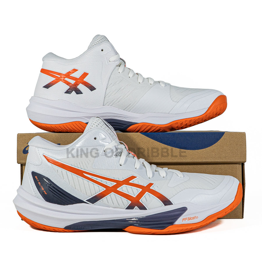 KING OF DRIBBLE Sepatu Volley Asics Sky Elite FF MT 3 1051A081-103 Original