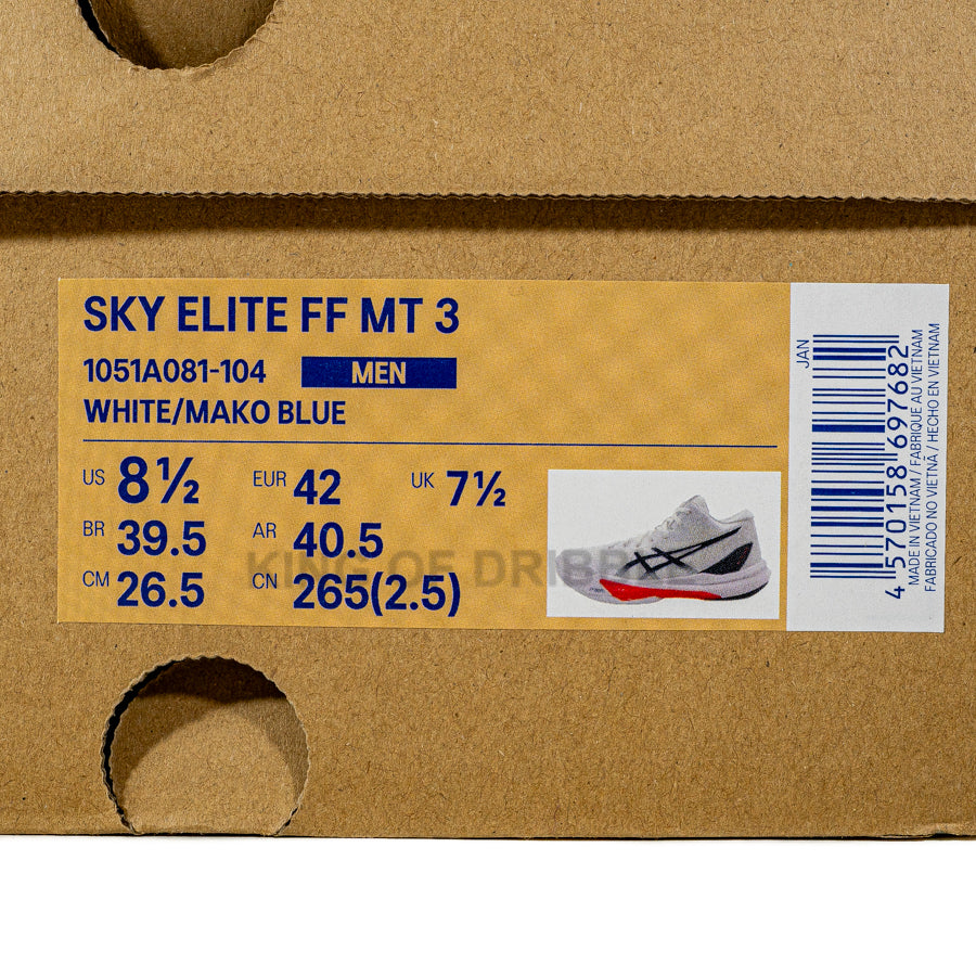 KING OF DRIBBLE Sepatu Volley Asics Sky Elite FF MT 3 1051A081-104 Original
