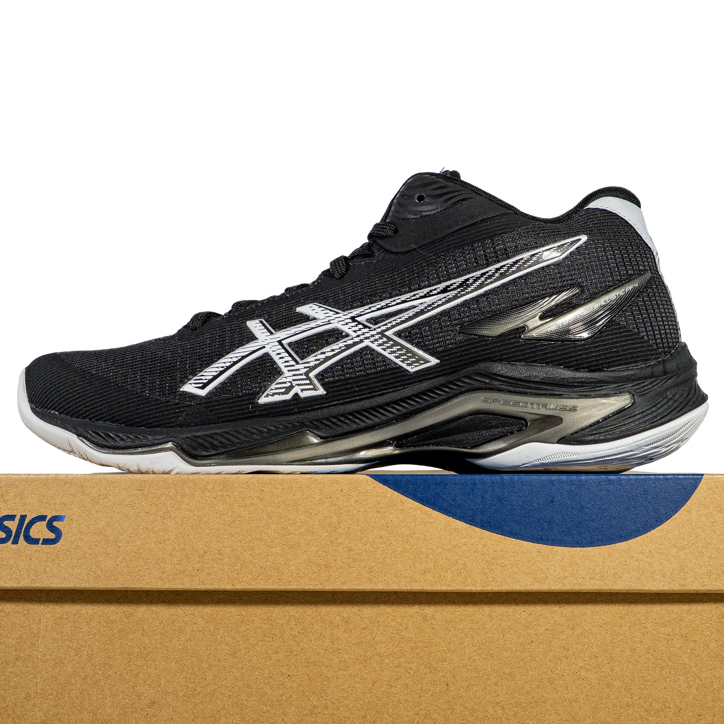 KING OF DRIBBLE Sepatu Volley Asics Netburner Ballistic FF MT 4 1051A090-001 Original