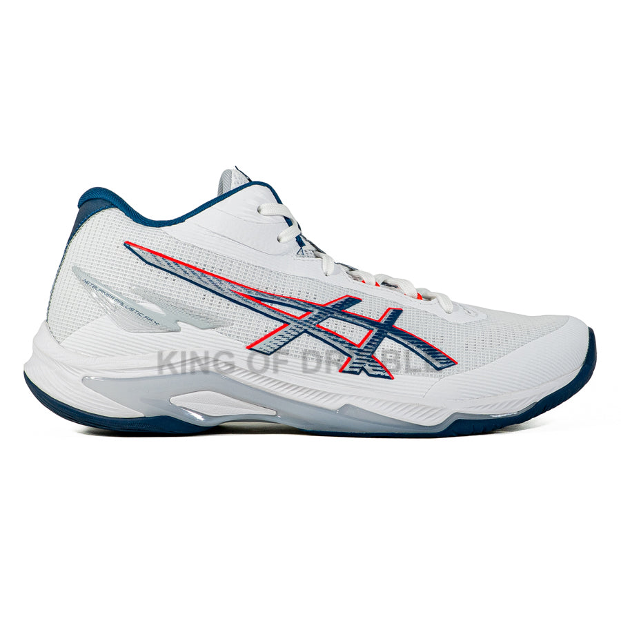 KING OF DRIBBLE Sepatu Volley Asics Netburner Ballistic FF MT 1053A071-101 Original