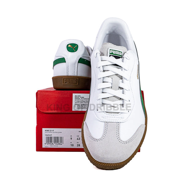 KING OF DRIBBLE Sepatu Futsal Puma King 21 IT 106696-07 Original