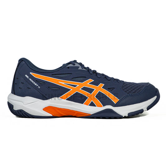 KING OF DRIBBLE Sepatu Volley Asics Gel-Rocket 11 1071A091-500 Original