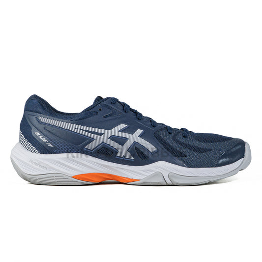 KING OF DRIBBLE Sepatu Badminton/Bulu Tangkis Asics Blade FF 1071A093-402 Original