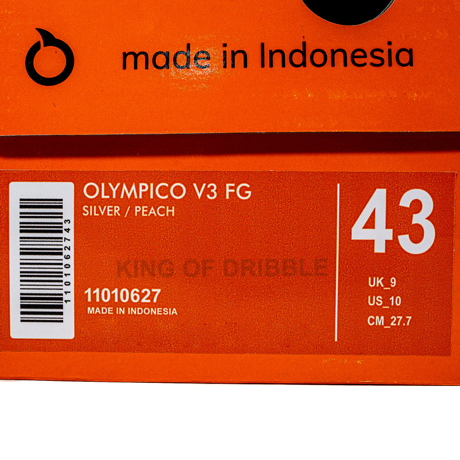 KING OF DRIBBLE Sepatu Bola Ortuseight Olympico V3 FG 11010627 Original