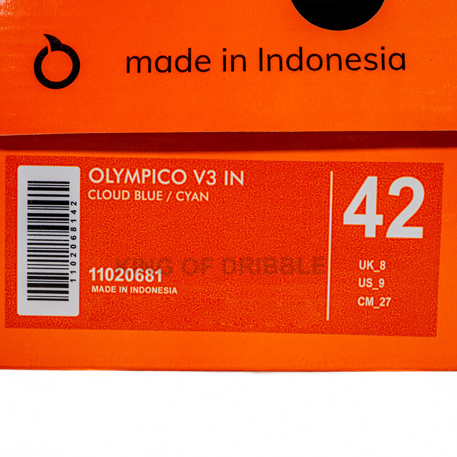 KING OF DRIBBLE Sepatu Futsal Ortuseight Olympico V3 IN 11020681 Original